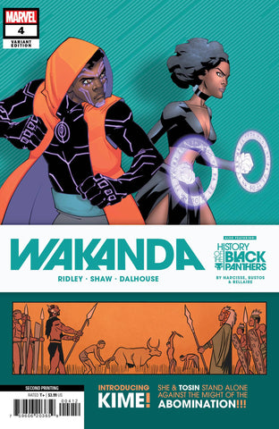 WAKANDA #4 2nd Print