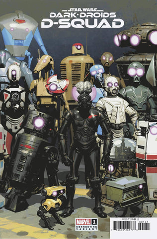 STAR WARS DARK DROIDS D-SQUAD #1 Casanovas Droid Connecting Variant