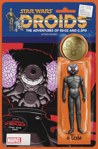 STAR WARS DARK DROIDS D-SQUAD #2 JTC Action Figure Variant