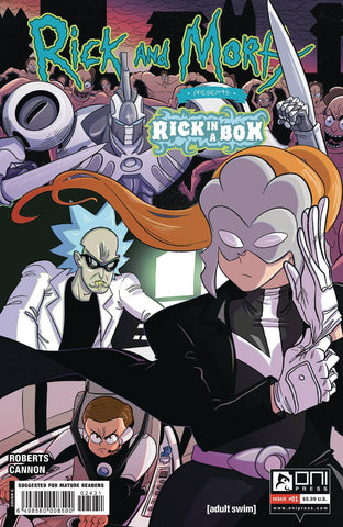 RICK & MORTY PRESENTS RICK IN A BOX #1 Manga Variant