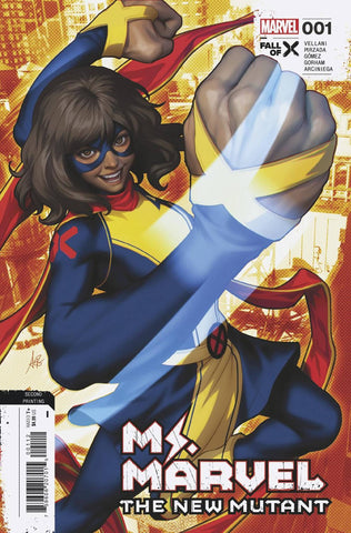 MS MARVEL the NEW MUTANT #1 2nd Print Artgerm Variant