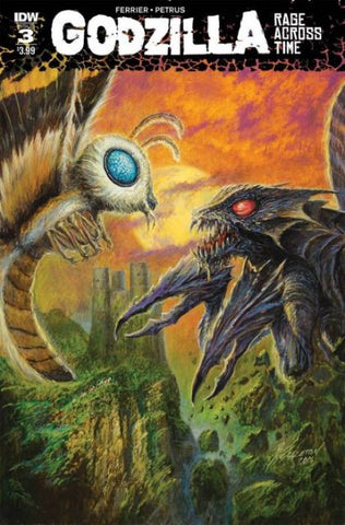 Godzilla: Rage Across Time #3 Eggleton Variant
