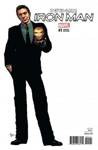 Infamous Iron Man #1 1:10 Deodato Variant