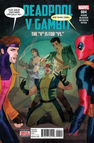 Deadpool Vs Gambit #4 - The Comic Book Vault