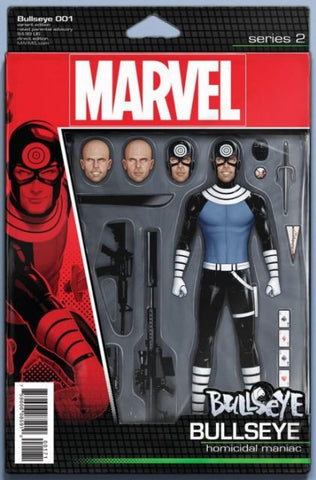 Bullseye #1 JTC Action Figure Variant Comic Book