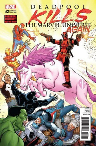 Deadpool Kills The Marvel Universe Again #2 Espin Variant