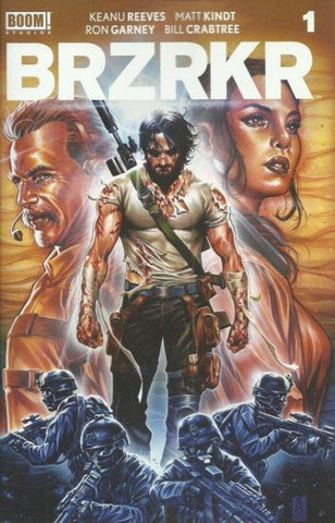 BRZRKR (BERZERKER) #1 BROOKS FOIL VARIANT