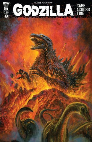 Godzilla: Rage Across Time #5 Eggleton Variant