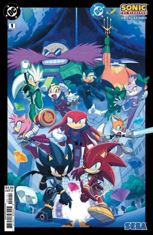 DC X SONIC THE HEDGEHOG: THE METAL LEGION #1 Min Ho Kim Variant