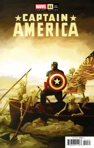 CAPTAIN AMERICA #11 (2025) Chip Zdarsky Foreshadow Variant