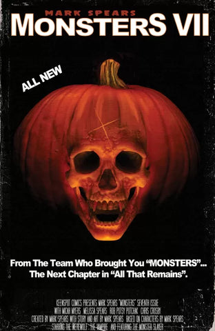 MARK SPEARS MONSTERS #7 Halloween Homage Variant