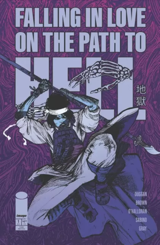 FALLING IN LOVE ON PATH TO HELL #1 3rd Print