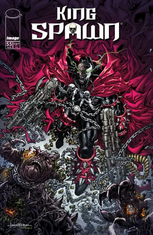 KING SPAWN #55 Harvey Tolibao Cover