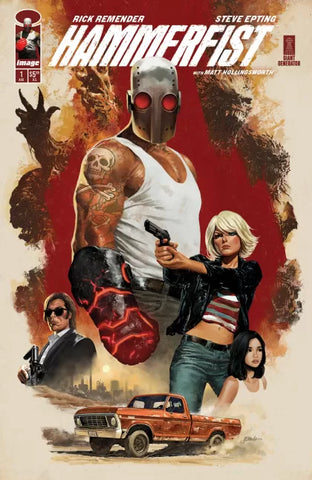 HAMMERFIST #1 Steve Epting 1st Print