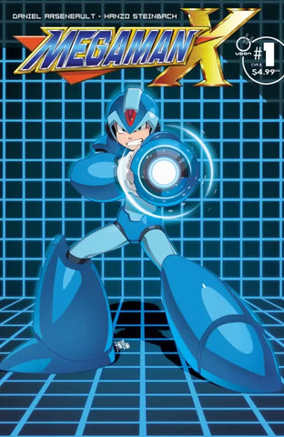 MEGAMAN X #1 Hanzo Steinbach Cover