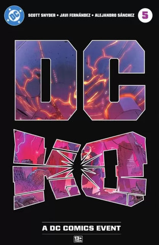 DC K.O. #5 Javier Fernandez Acetate Cover