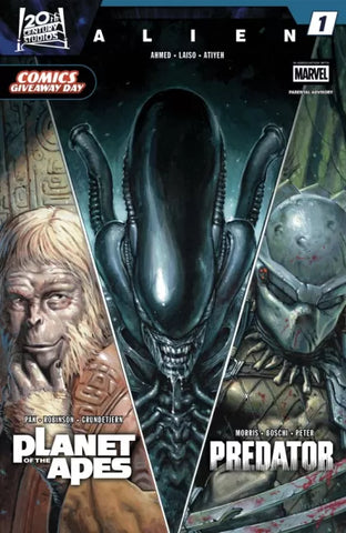 ALIEN / PREDATOR / PLANET OF THE APES (Comics Giveaway Day 2026)