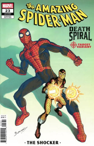 AMAZING SPIDER-MAN #23 Mark Bagley Classified Target Variant