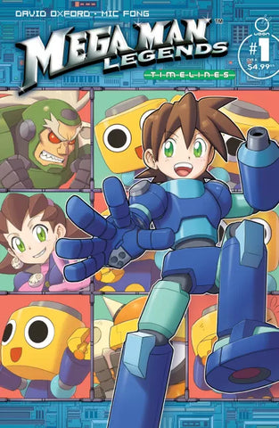 MEGAMAN LEGENDS TIMELINES #1 Mic Fong Regular Cover