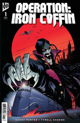 OPERATION: IRON COFFIN #1 Tyrell Cannon Cover