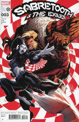 SABRETOOTH AND THE EXILES #3 Ryan Stegman Cover