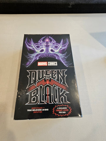 QUEEN IN BLACK #1 TRUE BELIEVERS 20 BLIND BAG DISPLAY BOX