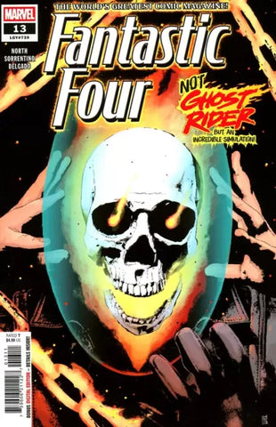 FANTASTIC FOUR #13 Andrea Sorrentino Cover