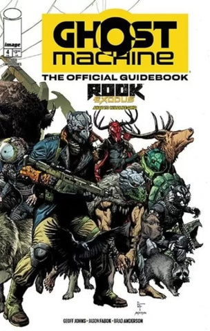 GHOST MACHINE: THE OFFICIAL GUIDEBOOK #4 Gary Frank Cover