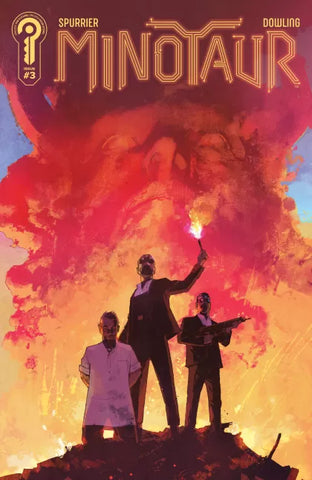MINOTAUR #3 Michael Dowling Cover