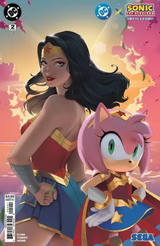 DC X SONIC THE HEDGEHOG: THE METAL LEGION #2 R1c0 Variant