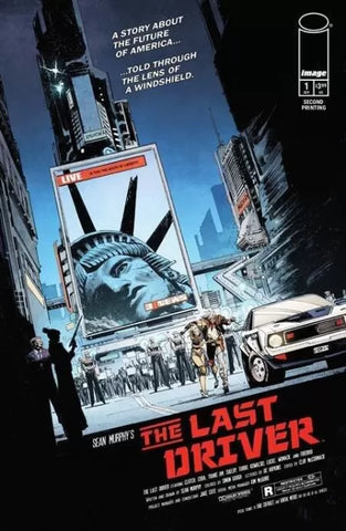 THE LAST DRIVER #1 Sean Murphy Escape from New York Homage 2nd Print