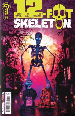 12-FOOT SKELETON #1 Aaron Campbell Variant