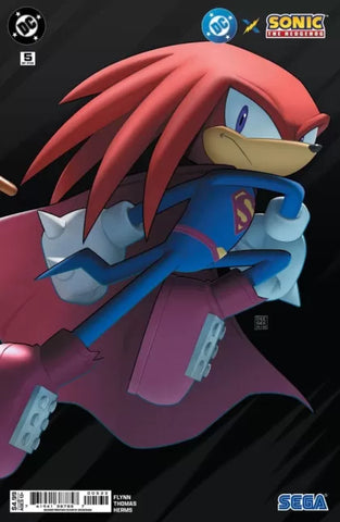 DC X SONIC THE HEDGEHOG #5 2nd Printing Min Ho Kim Variant