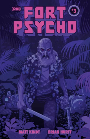 FORT PSYCHO #3 Brian Hurtt Cover