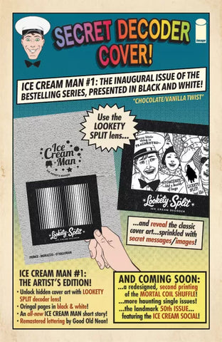 ICE CREAM MAN #1 CHOCOLATE / VANILLA TWIST 1st Print