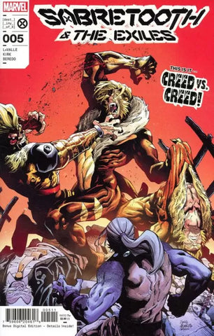 SABRETOOTH AND THE EXILES #5 Ryan Stegman Cover