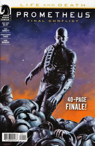PROMETHEUS: LIFE AND DEATH FINAL CONFLICT David Palumbo Cover