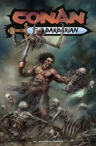 CONAN THE BARBARIAN #32 Nick Percival Cover