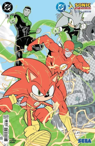 DC X SONIC THE HEDGEHOG: THE METAL LEGION #3 Travis Mercer Variant