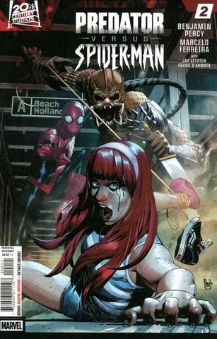 PREDATOR VS SPIDER-MAN #2 Paulo Siqueira Cover