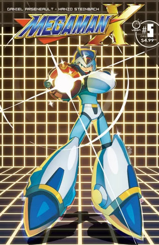 MEGAMAN X #5 Hanzo Steinbach Cover