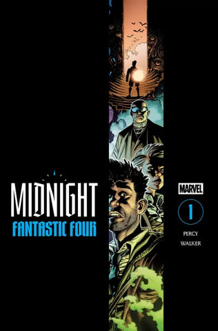 MIDNIGHT FANTASTIC FOUR #1 Kev Walker Cover