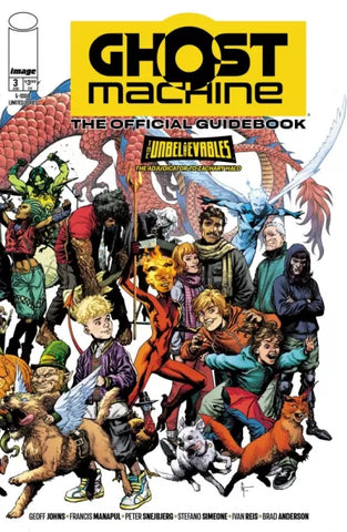 GHOST MACHINE: THE OFFICIAL GUIDEBOOK #3 Gary Frank Cover