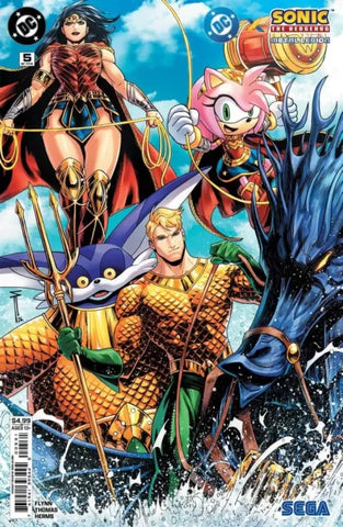 DC X SONIC THE HEDGEHOG: THE METAL LEGION #5 Serg Acuña Variant