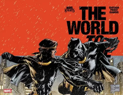 MARVEL KNIGHTS THE WORLD TO COME #6 Joe Quesada Cover