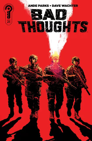 BAD THOUGHTS #1  Dave Wachter Cover