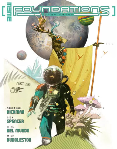 FOUNDATIONS #1 Mike Huddleston Cover