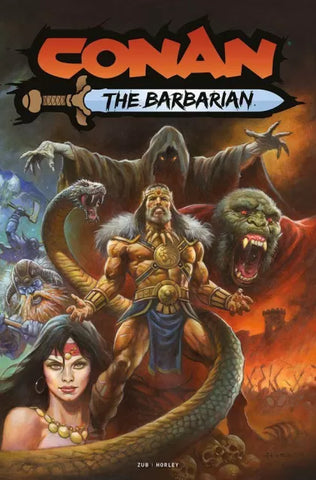 CONAN THE BARBARIAN #25 Horley Wrap Variant