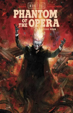 UNIVERSAL MONSTERS PHANTOM OF THE OPERA #4 Martin Simmonds Cover