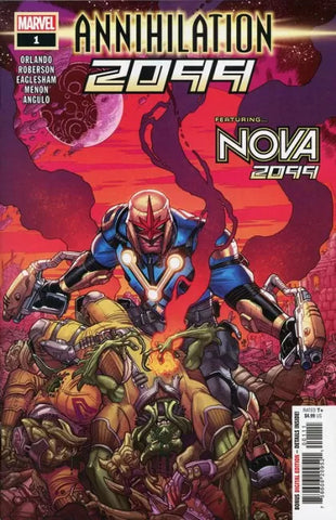 ANNIHILATION 2099 #1 Nick Bradshaw Cover
